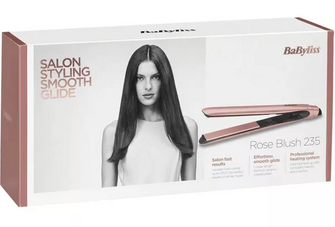 BaByliss Rose Blush 235 Hair Straightener - Pink - 6