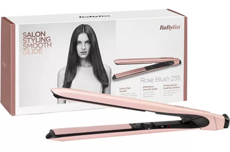 BaByliss Rose Blush 235 Hair Straightener - Pink - 1