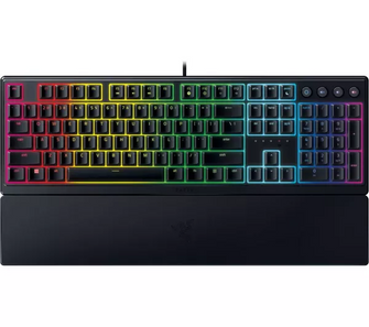 RAZER Ornata V3 Gaming Keyboard Black - Clicky (Mecha-Membrane switches) UK Layout - 1