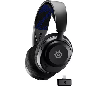 STEELSERIES Arctis Nova 4P Wireless 7.1 Gaming Headset - Black - 1