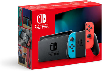 Nintendo Switch (Neon Red/Neon blue) - 4