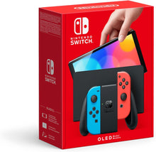 Nintendo Switch (OLED Model) - Neon Blue/Neon Red - 1