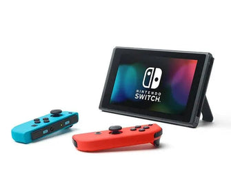 Nintendo Switch (OLED Model) - Neon Blue/Neon Red - 11