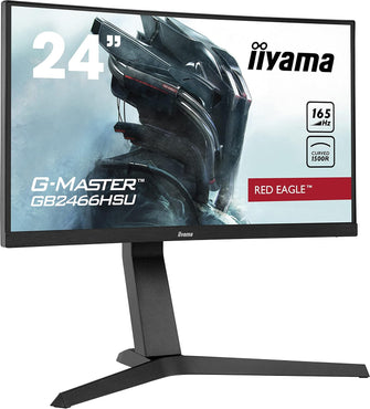 iiyama G-Master Curved 23.6 Inch Full HD,HDMI/DisplayPort, Built-in Speakers, Adjustable Stand-GB2466HSU-B1   - 1