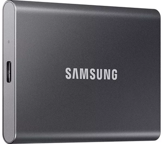 SAMSUNG T7 Portable External SSD - 1 TB, Grey - 1