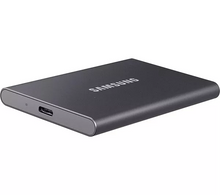 SAMSUNG T7 Portable External SSD - 1 TB, Grey - 2