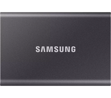 SAMSUNG T7 Portable External SSD - 1 TB, Grey - 4