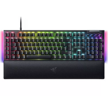 RAZER Blackwidow V4 Mechanical Gaming Keyboard - Black - Clicky (Green Switches) UK Layout - 1