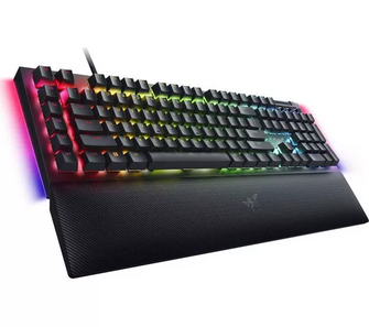 RAZER Blackwidow V4 Mechanical Gaming Keyboard - Black - Clicky (Green Switches) UK Layout - 3