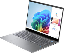 HP OmniBook X Laptop 14-fe0000sa ,Qualcomm Snapdragon X Elite, 45 TOPS AI dedicated NPU 16GB RAM, 1TB SSD, Win 11 - Silver   - 4