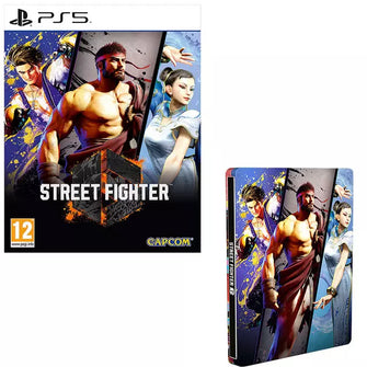 Street Fighter 6 Steel Book Case (PS5) - 1