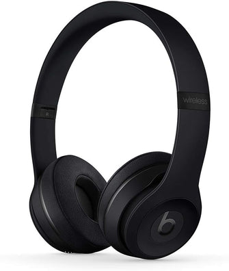 beats Solo3 Wireless On-Ear Headphones - Apple W1 Headphone Chip, Class 1 Bluetooth, 40 Hours Of Listening Time - Black (Latest Model)  - 1