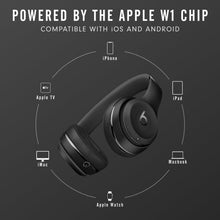 beats Solo3 Wireless On-Ear Headphones - Apple W1 Headphone Chip, Class 1 Bluetooth, 40 Hours Of Listening Time - Black (Latest Model)  - 5