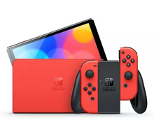 Nintendo Switch OLED Model Console - Mario Red Edition [Legendary Fishing Dowload Code Free]  - 2