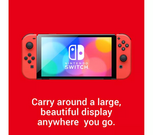 Nintendo Switch OLED Model Console - Mario Red Edition [Legendary Fishing Dowload Code Free]  - 3