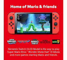 Nintendo Switch OLED Model Console - Mario Red Edition [Legendary Fishing Dowload Code Free]  - 4