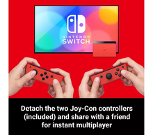 Nintendo Switch OLED Model Console - Mario Red Edition [Legendary Fishing Dowload Code Free]  - 5