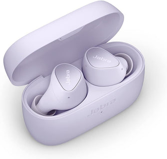 Jabra Elite 4 Wireless Earbuds, Active Noise Cancelling, Discreet and Comfortable Bluetooth Earphones with Spotify Tap Playback, Google Fast Pair, Microsoft Swift Pair and Multipoint - Lilac  - 1