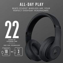 beats Studio3 Wireless Noise Cancelling Over-Ear Headphones - Apple W1 Headphone Chip, Class 1 Bluetooth, Active Noise Cancelling, 22 Hours Of Listening Time - Matte Black  - 2