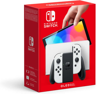 Nintendo Switch (OLED Model) - White  - 1