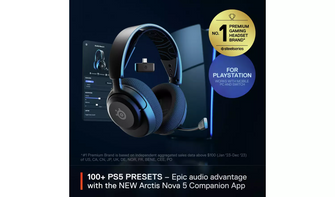 SteelSeries Arctis Nova 5P PS5, Switch, PC Gaming Headset - 3