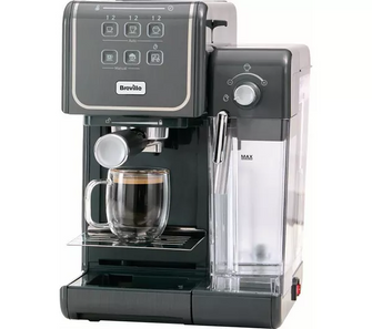 BREVILLE One-Touch CoffeeHouse II VCF146 Coffee Machine - Grey - 3