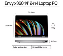 HP ENVY x360 14-fc0501na 14" 2 in 1 Laptop - Intel® Core™ Ultra 5, 512 GB SSD, Silver - 2