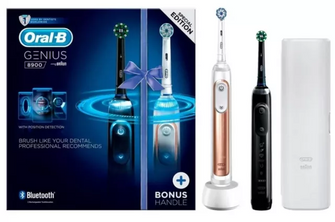 Oral-B Genius 8900 Cross Action Black & Rose - 1