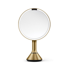 simplehuman 8" Round Sensor Makeup Mirror irwith Touch-Control Dual Light - 4