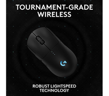 LOGITECH PRO 2 Lightspeed RGB Wireless Optical Gaming Mouse - Black - 5