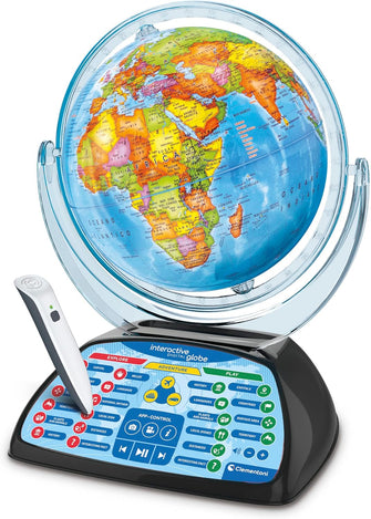 Clementoni Digital Interactive Globe Light-Up World Globe with Talking Pen & App (Ages 7+) - 2