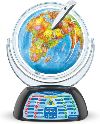 Clementoni Digital Interactive Globe Light-Up World Globe with Talking Pen & App (Ages 7+) - 4