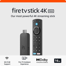 Amazon Fire TV Stick 4K Max (Newest Gen) Ultra-Fast Streaming with Wi-Fi 6E and Ambient Experience - 1