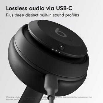 Beats Studio Pro – Wireless Bluetooth Noise Cancelling Headphones – Personalised Spatial Audio, USB-C Lossless Audio, Apple & Android Compatibility, Up to 40 Hours Battery Life – Black - 3