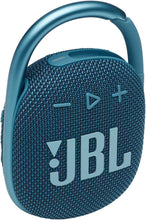 JBL Clip 4 Compact, Rugged, and Powerful Sound Portable Bluetooth Speaker - Blue  - 1