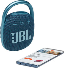 JBL Clip 4 Compact, Rugged, and Powerful Sound Portable Bluetooth Speaker - Blue  - 3