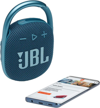 JBL Clip 4 Compact, Rugged, and Powerful Sound Portable Bluetooth Speaker - Blue  - 3