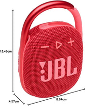 JBL Clip 4 Compact, Rugged, and Powerful Sound Portable Bluetooth Speaker - Red - 5