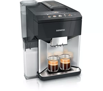 SIEMENS TQ513GB1 EQ500 Bean to Cup Fully Automatic Coffee Machine - Black & Stainless Steel - 1