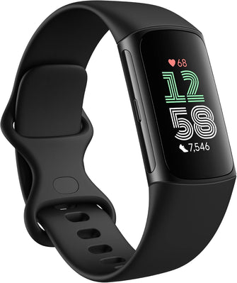 Fitbit Google Charge 6 Activity Tracker with 6-months Premium Membership Included, 7 days battery life and Google Wallet and Google Maps  - 1