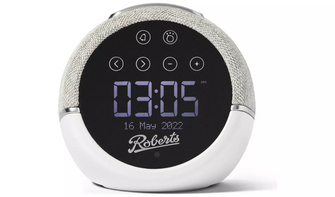 Roberts Zen Plus Dab+ Digital Alarm Clock Radio - White - 1