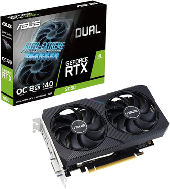 Asus Geforce RTX 3050 Dual OC edition 8GB GDDR6 - 1