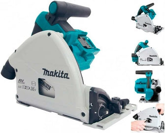 Makita DSP600Z 36v Twin 18v Brushless Plunge Cut Circular Saw 165mm Bare Unit - 2