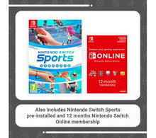 NINTENDO Switch Neon Red & Blue Sports & Nintendo Switch Online 12 Month Membership - 5