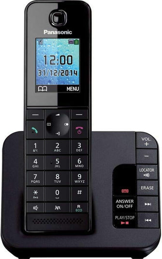 Panasonic KX-TG8181EB Cordless Phone with Answering Machine Hands-Free Functionality & Low Radiation - 1