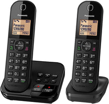 PANASONIC KX-TGC422EB Cordless Phone with Answering Machine - Black - 1