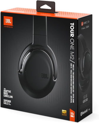 JBL Tour One M2 Wireless Over-Ear Headphones with Noise-Cancelling Technology and up to 50 Hours of Battery Life, Black  - 1