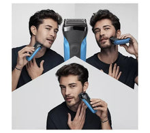 BRAUN Series 3 310BT Wet & Dry Shaver - Blue & Black - 3