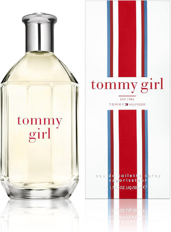 Tommy Hilfiger – Tommy Girl Eau de Toilette 50 ml – Perfume for Women – Very Fresh Floral Fragrance with Fruity Notes – Transparent Glass Bottle - 1