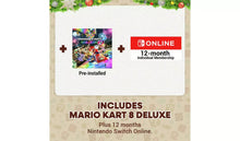 Nintendo Switch OLED (White) + Mario Kart 8 Deluxe + 12-Month Nintendo Switch Online Membership  - 3